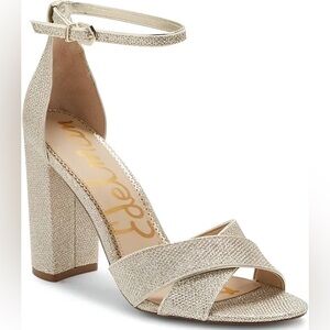 Sam Edelman Yancy Block Heel Ankle Strap Sandal